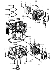Part Location Diagram of KM-92033-7044 MTD Ring, Snap